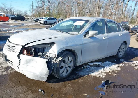 2008 Honda Accord 2.4 Ex-L из США, поврежденный, VIN 1HGCP26898A099314
